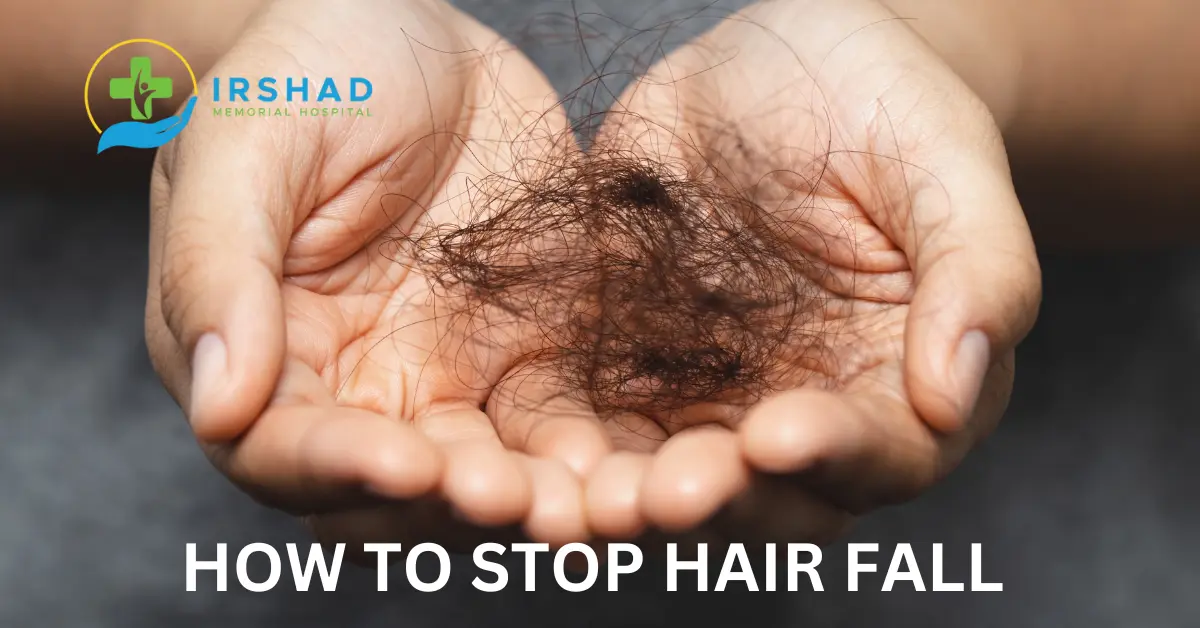 HOW TO STOP HAIR FALL